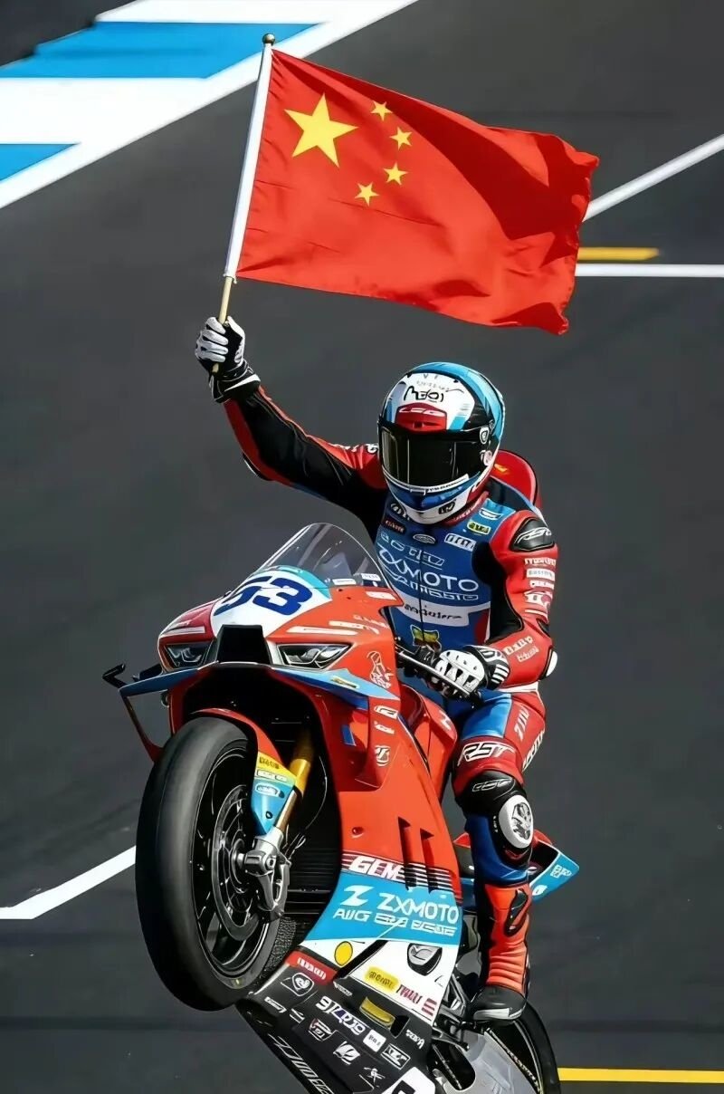 20260401 zhangxue motorcycle wsbk portugal win chongqing motor city 2