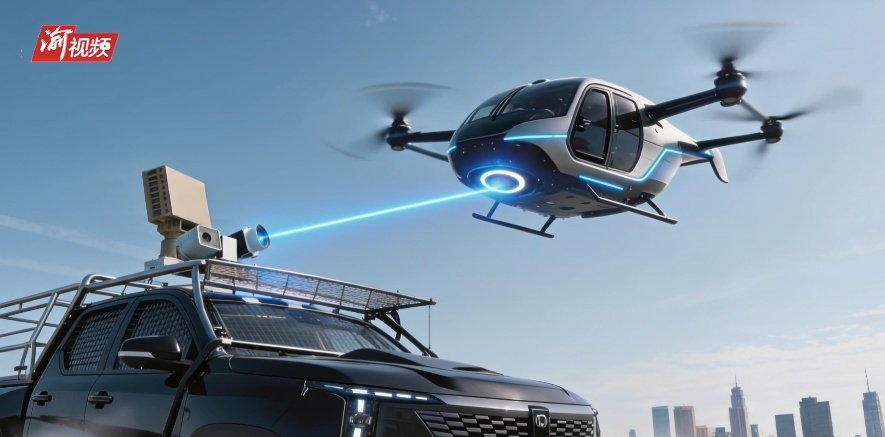 20260507 chongqing laser power transmission drone charging 5
